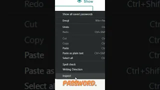 Reveal passwords on any website