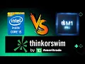 ThinkOrSwim Intel vs M Series on MacOS