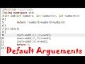 Default Arguments in C C Programming for Beginners