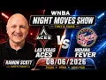 Aces vs Fever WNBA Betting Odds Picks 26 Night Moves Show