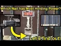 Do Nails or Screws Have the Most Holding Strength not shear strength Let s find out