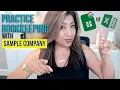 Practice BOOKKEEPING before you start using bookkeeping software Get experience confidence FREE