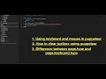 Automation testing - using keyboard and mouse in puppeteer javascript live code