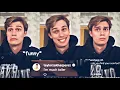 nicholas galitzine being silly on instagram live LOL