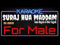 Download Lagu Karaoke Suraj Hua Maddham ( For Male ) HQ Audio - Sonu Nigam \u0026 Alka Yagnik Ost. Kabhi Khushi Kabhie