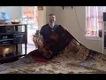 Demonstrating a 10x14 Low-Pile Area Rug Installation - Unique Loom