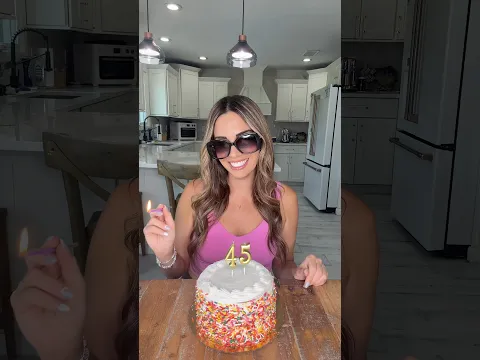 45 AND FEELIN GOOD 🎂🙏🏼 Thank you to everyone for the birthday wishes!