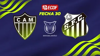 PARTIDO COMPLETO: ATL MINEIRO VS SANTOS l BRASILEIRAO BETANO 2026 - FECHA 30