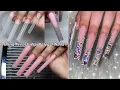BLING FRENCH TIP POLYGEL NAILS HOW TO BLING FRENCH CREEPY REDDIT STORIES Nail Tutorial