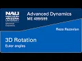 Advanced Dynamics - 3D rotation