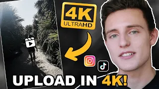 the secret to uploading 4k high quality reels on instagram and tiktok