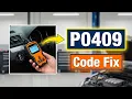 How To Fix P0409 Code - EGR Sensor A Circuit Fault