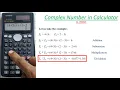 Complex Number Calculation in Calculator I Casio fx991MS I The Calculator King