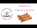 Trace of a Function