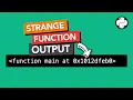 What does function at 0x000000000 mean