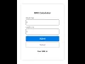 React Task 2 Build a BMI Calculator with React Step-by-Step Tutorial for Beginners