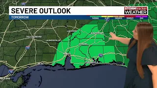 Possible severe weather tomorrow