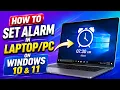 How To Set Alarm in on Windows 10 11