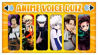 Download ANIME VOICE QUIZ 🗣️🕹️ Guess the anime character voice | ANIME QUIZ 💙 MP3