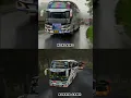 Download Lagu REAL LIFE VS BUSSID GAME KIDS 🐼 TJ 🐍 #telolet #basuri #bussimulatorindonesia #bussid #shorts