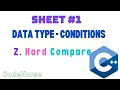 ICPC Assiut Sheet Data type - Conditions Y The last 2 digits C Beginners codehorse