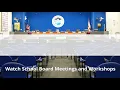 School Board Workshop SAFR Meeting Second Public Hearing - Budget