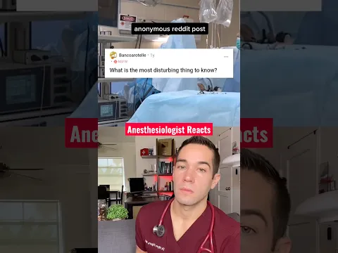 The hardest part of being an anesthesiologist
