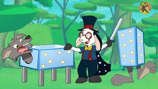 الذئب والعنزات السبعة الماعز العبقري عرض سحري كوندوسان عربي حكايات اطفال كرتون 