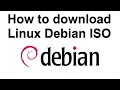 How to download Linux Debian ISO