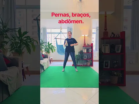 Treino rápido, simples e muito eficiente para você fazer em casa.