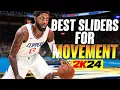 NBA 2K24 Best Gameplay Sliders For MOVEMENT Balanced Movement and Ball Handling