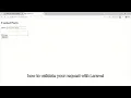 Laravel Validation Form error Handling
