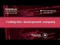 CodeIgniter Website Development by SynapseIndia