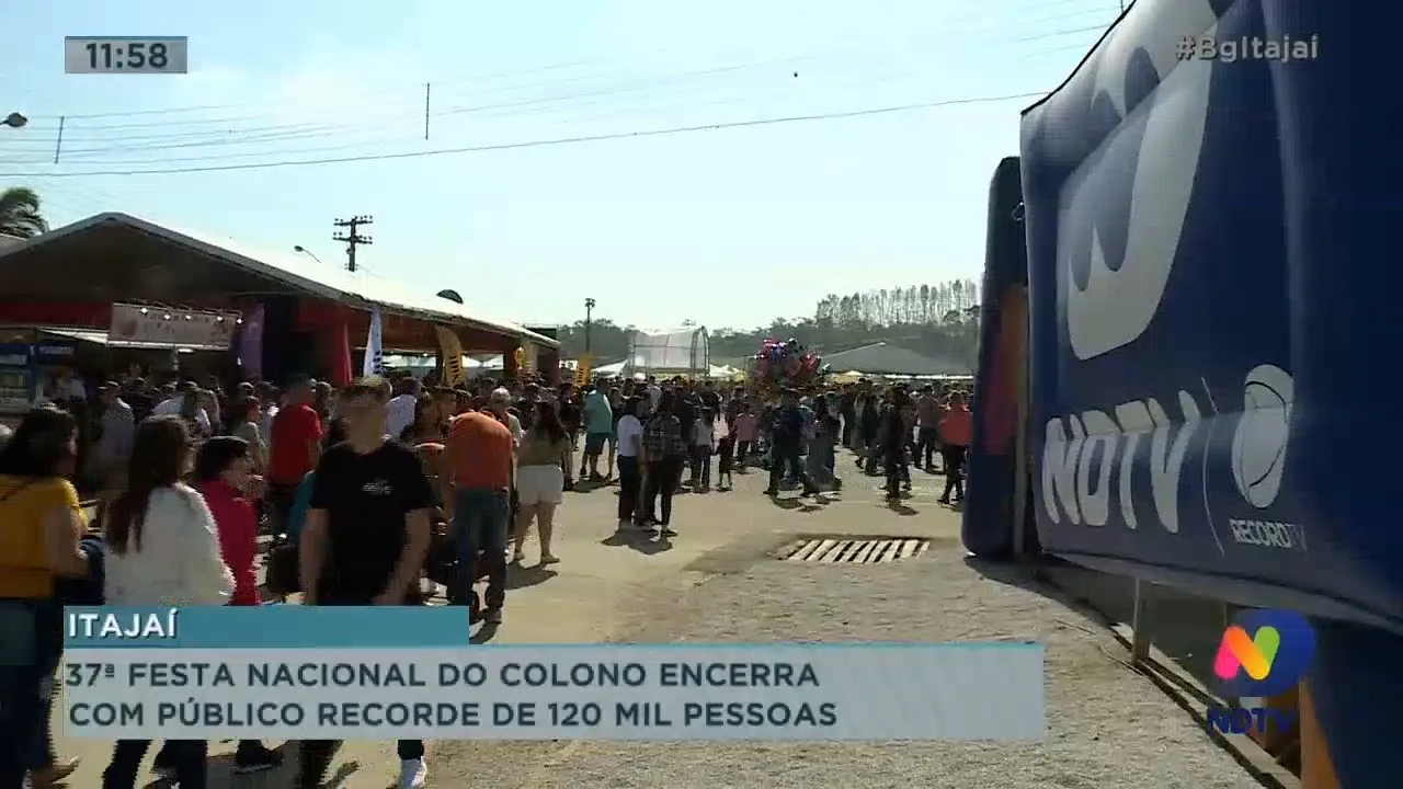 Festa Nacional do Colono encerra com público recorde e show nacional de Maiara e Maraisa