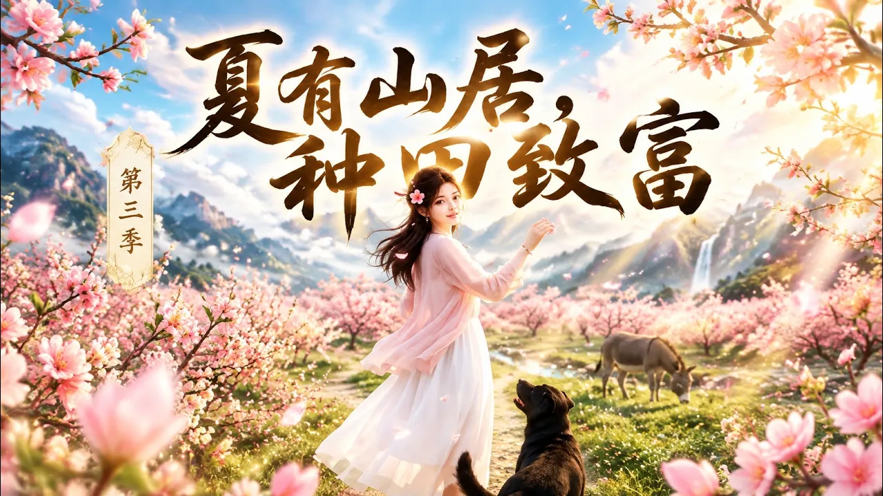 In summer, he lives in the mountains and makes his fortune by farming