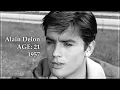 Lagu 21-Year-Old Alain Delon in His First Movie | Tribute [4K]