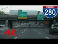 Interstate 280 Newark NJ eastbound 4K