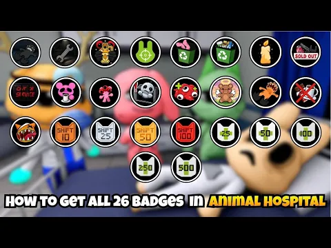 How To Get All 26 Badges (Showcase)