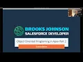 Object Oriented Programing In Apex Encapsulation