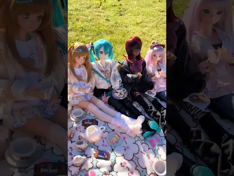 Doll Picnic with Smart Dolls & Dollfie Miku ❤️