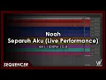 Download Lagu Noah - Separuh Aku (Live Performance) [Sequencer]