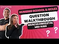 How to Answer Musculoskeletal NCLEX Questions Med-Surg Nursing School Review Made Easy