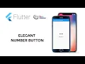 Flutter Tutorial - Elegant Number Button