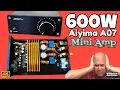 Is it the MOST POWERFUL Mini Amp on Amazon AIYIMA A07 Amp Dyno Test and Review