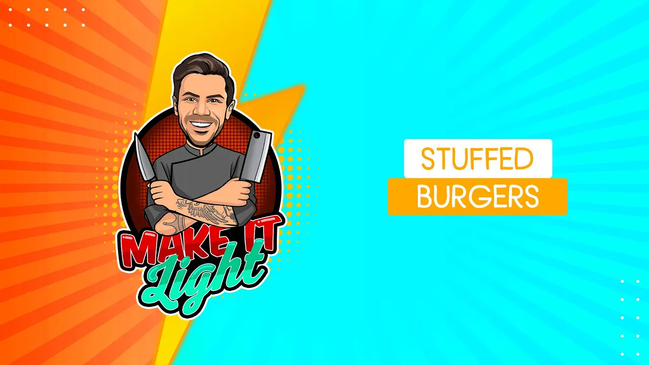 Light Stuffed Burgers   Make It Light   Akis Petretzikis