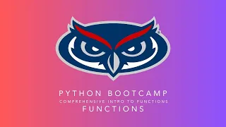 Functions Module 4 Python Bootcamp