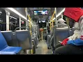 CTA On Board Riding 2023 Nova LFS Bus 8501 on Route 54B South Cicero from Ford City to Midway Stn