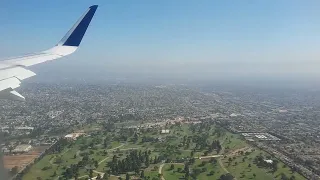 -JetBlue B6-287 Airbus A321 Landing Los Angeles from Boston