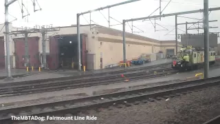 TheMBTADog MBTA Fairmount Commuter Rail Line Ride