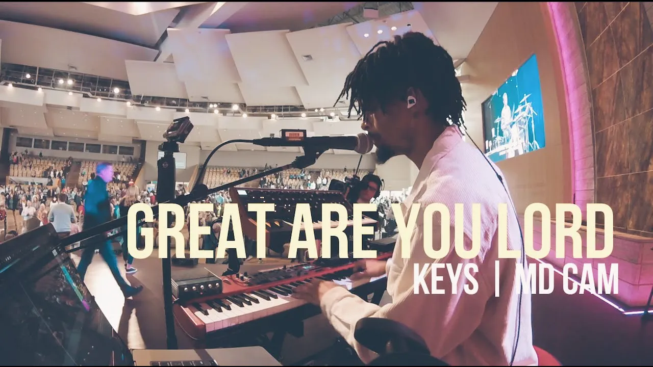 Great Are You Lord  - All Sons & Daughters + REPRISE //  Keys | MD Cam // In-ear Mix